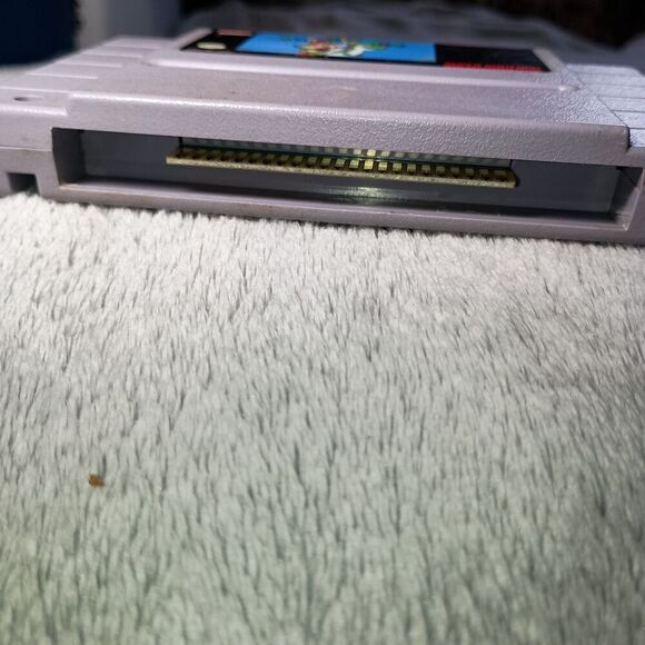 Super Mario Bros World SNES Authentic Game Only Nintendo SNES Tested & Working - Picture 5 of 16